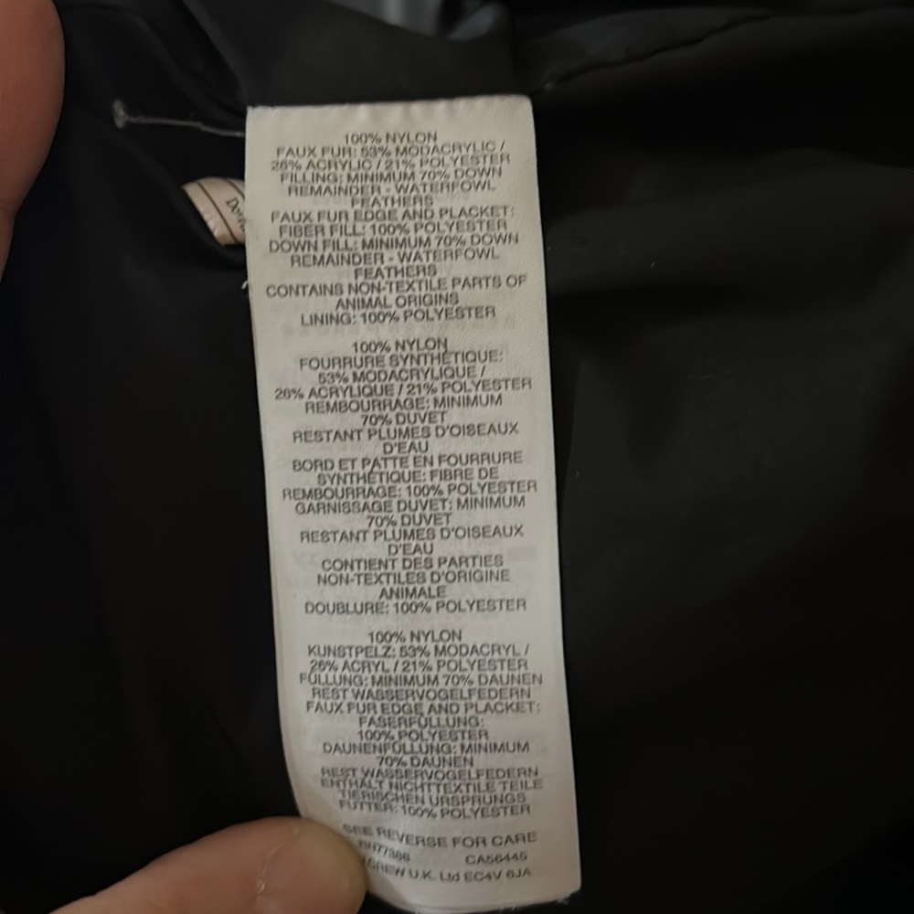 J crew Black down puffer jacket - Picture 5 of 10